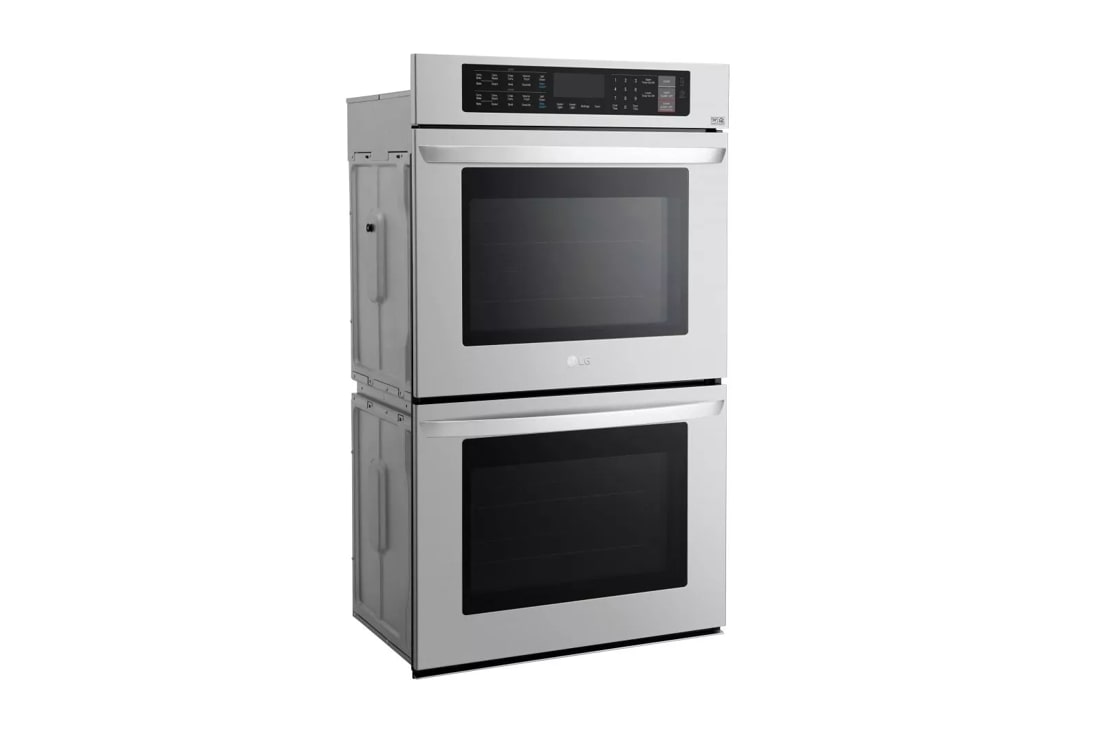 LG LG 9.4 Cu. ft. Double Wall Oven - Black