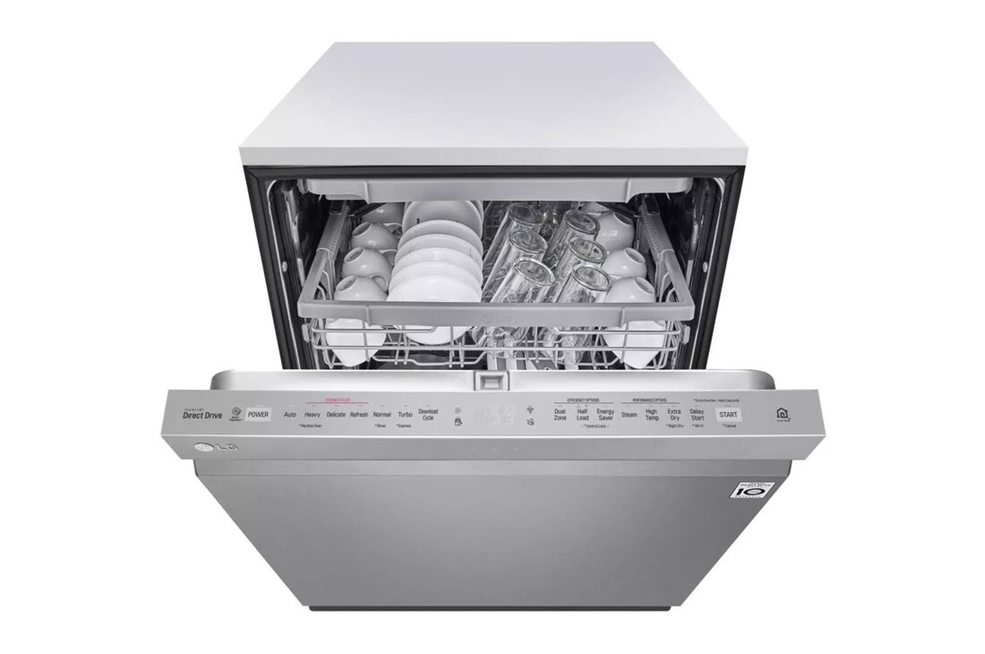 Top Control Smart wi-fi Enabled Dishwasher with QuadWash™ and TrueSteam®