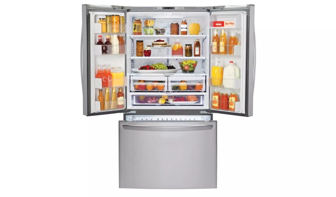 LG LFCS25426S: Mega Capacity 3-Door French Door Refrigerator | LG USA