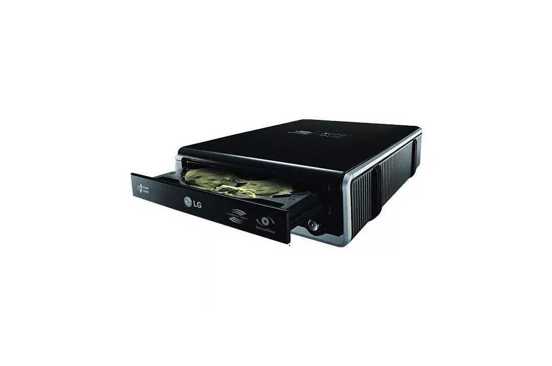 Super-Multi External 24x DVD Rewriter with SecurDisc™ and LightScribe