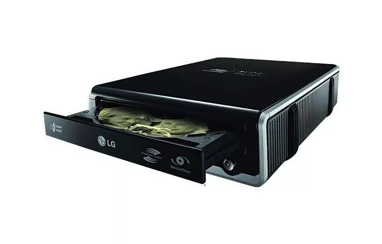 Super-Multi External 24x DVD Rewriter with SecurDisc™ and LightScribe