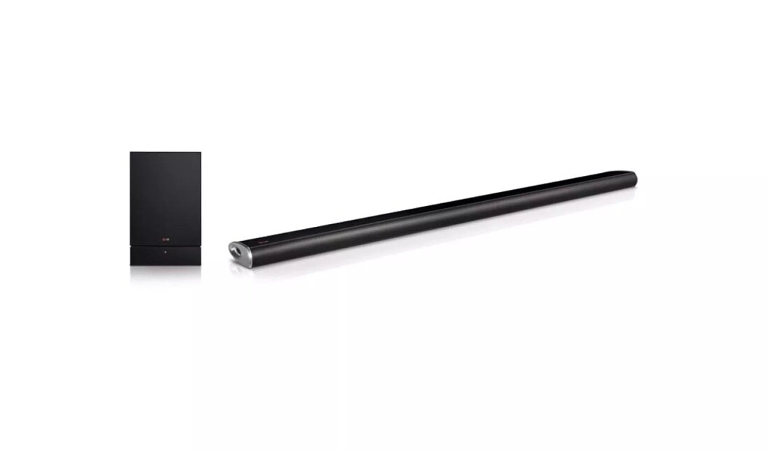 320W 4.1ch Sound Bar Audio System with Wireless Subwoofer and Bluetooth Connectivity