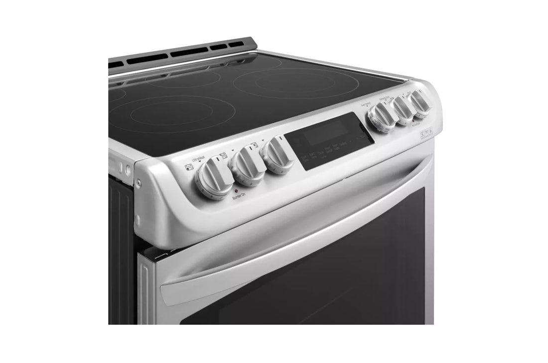 LG LRE3061BD: 6.3 cu. ft. Electric Single Oven Range with EasyClean®