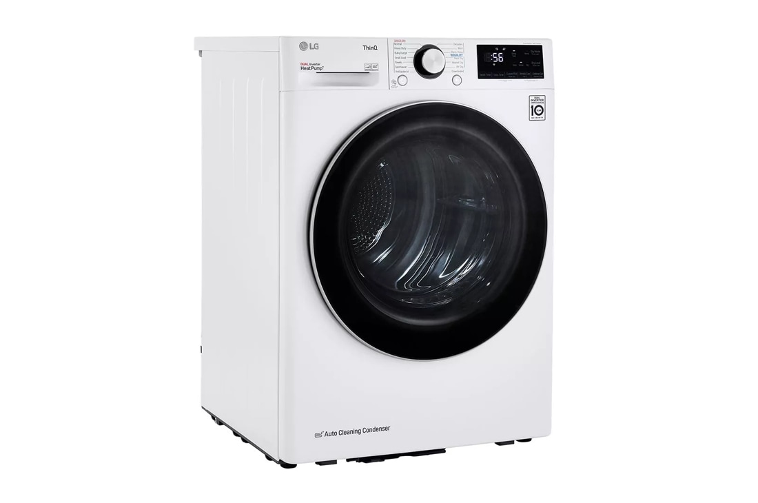 Compact Front Load Dryer DLHC1455W LG USA