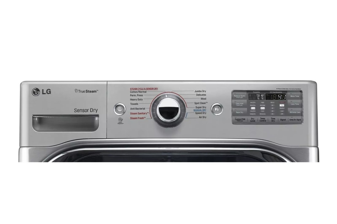 LG 5.2 cu. ft. Mega Capacity Front Load Washer and 9.0 cu. ft