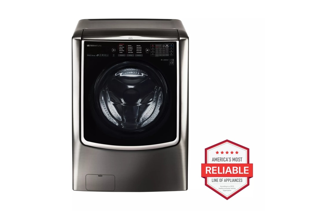 LG SIGNATURE 5.8 cu. ft. Large Smart wi-fi Enabled Front Load Washer 