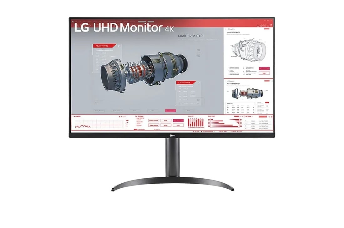 LG モニター 32BR55U-B 31.5インチ / VA / 4K 32BR55U-B-Product-Gallery-