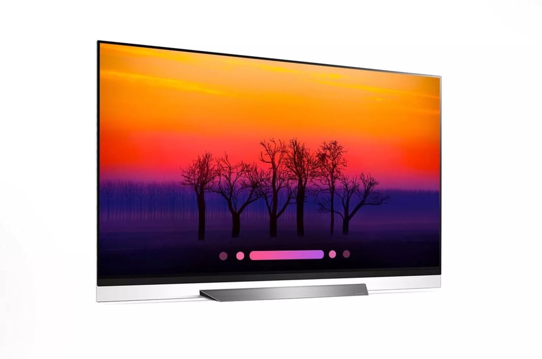 LG OLED55E8PUA: 55 Inch Class 4K HDR OLED Glass TV w/ AI ThinQ 