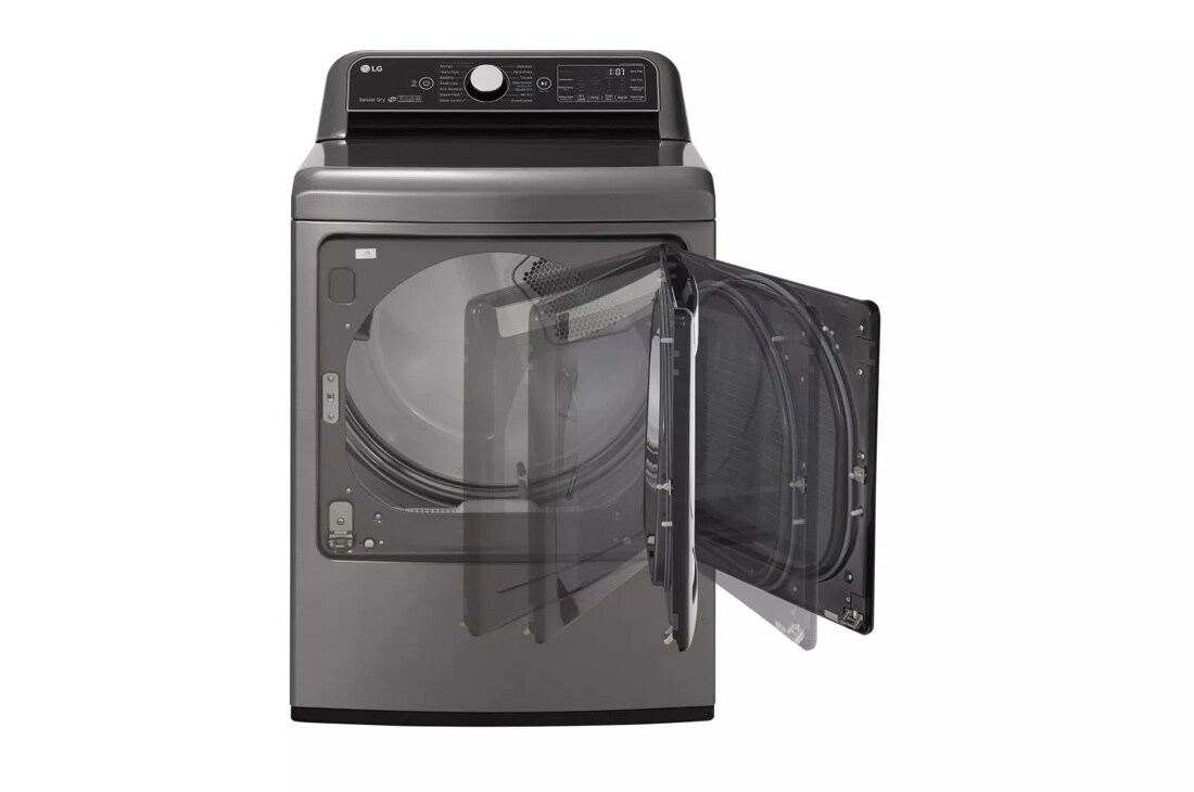 LGM④ LG DLGX7801VE: 7.3 cu.ft. Gas Dryer with TurboSteam™ Technology