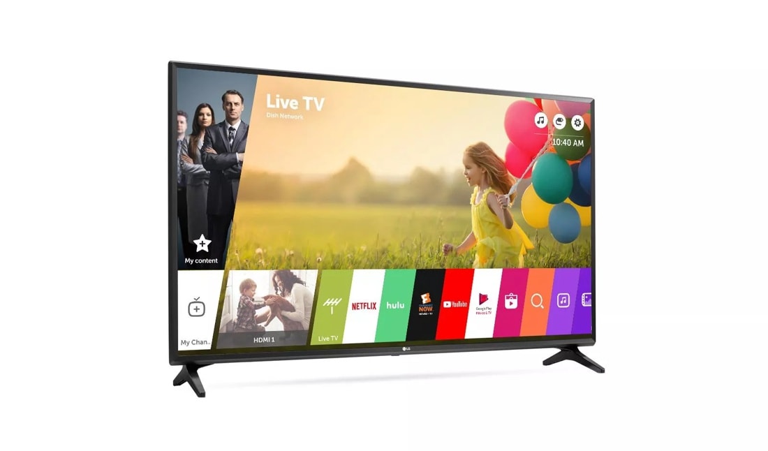 LG 43LJ5500: 43-inch Full HD 1080p Smart LED TV | LG USA