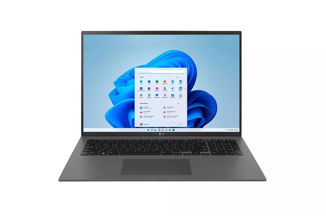 LG gram 17” Lightweight Laptop, Intel® 12th Gen Core® i7 Evo™ Platform, Windows 11 Home, 32GB RAM, 2TB SSD, Gray