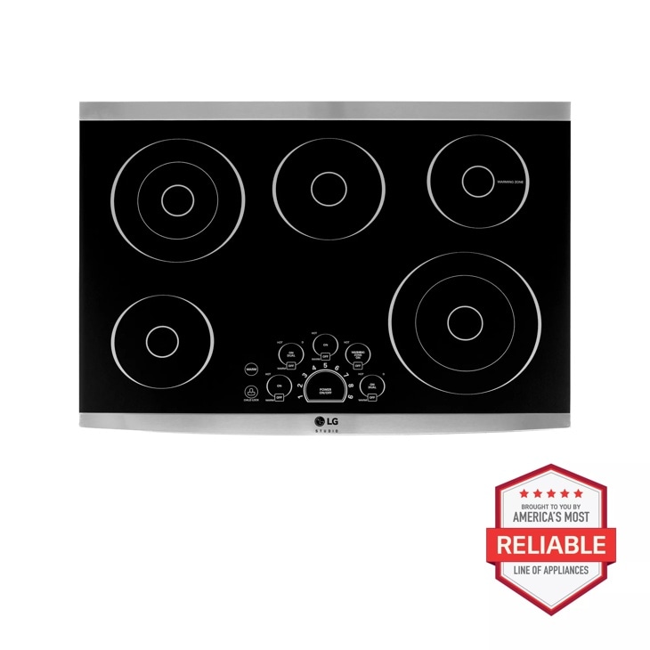 LG STUDIO 30 inch Electric Cooktop LSCE305ST