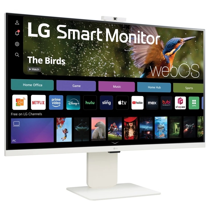 LG 32 Inch 4K UHD IPS Smart Monitor with webOS - Thumbnail 4