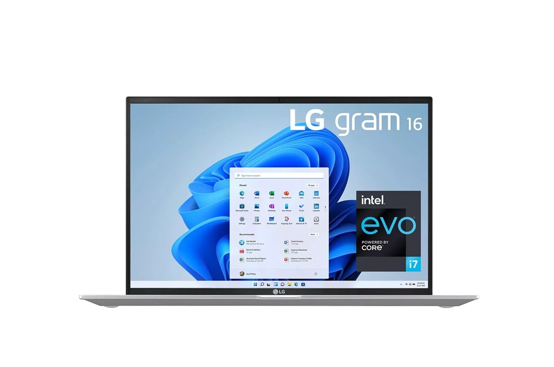 LG gram 16” Ultra-Lightweight and Slim Laptop with Intel® Evo 11th Gen Intel® Core™ i7 Processor and Iris® Xe Graphics