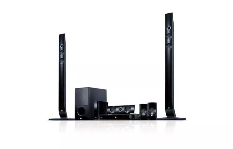 3D-Capable Blu-ray Disc&trade  Home Theater System with Smart TV and Wireless Speakers