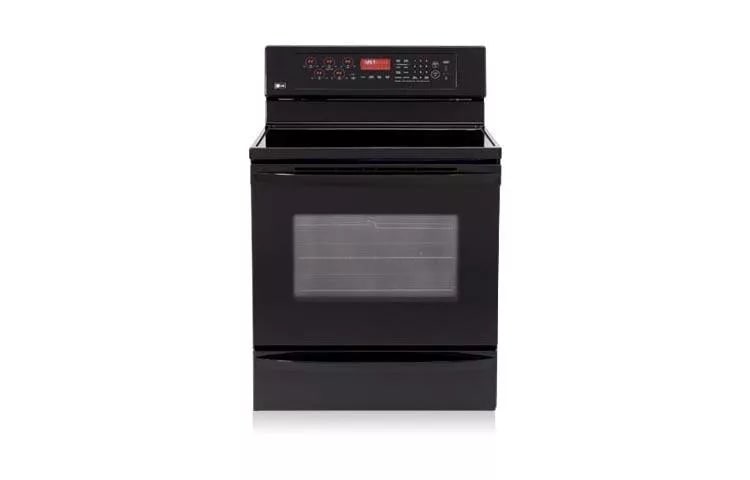 Freestanding Electric Range with Dual Convection System LG range product view 1