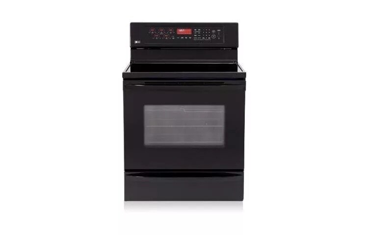 Freestanding Electric Range with Dual Convection System