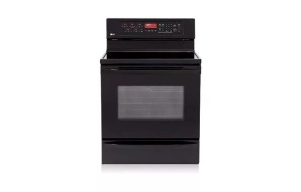Freestanding Electric Range with Dual Convection System