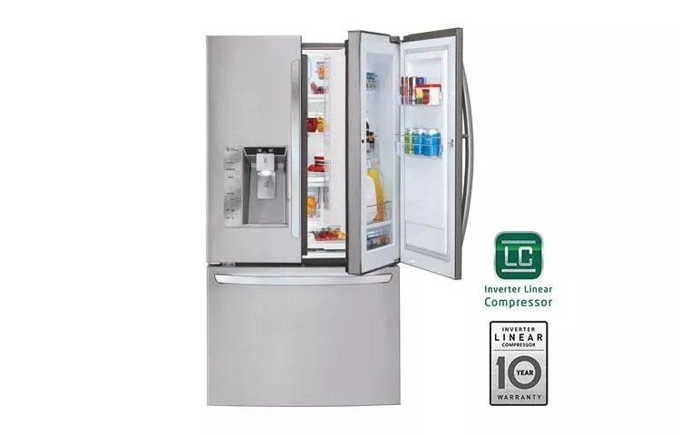 32 cu. ft Mega Capacity 3-Door French Door Refrigerator with Door-in-Door®