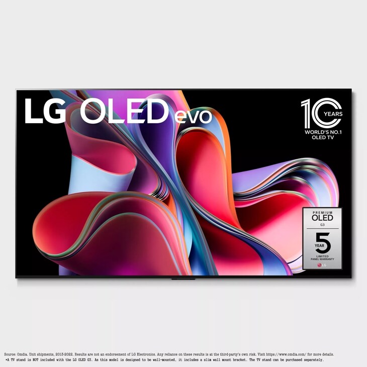 LG OLED Evo G3 55 Inch 4K Smart TV 2023 Escorrega O Pre o