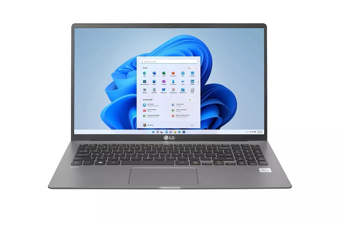 LG gram 15'' Ultra-Lightweight Laptop with 10th Gen Intel® Core