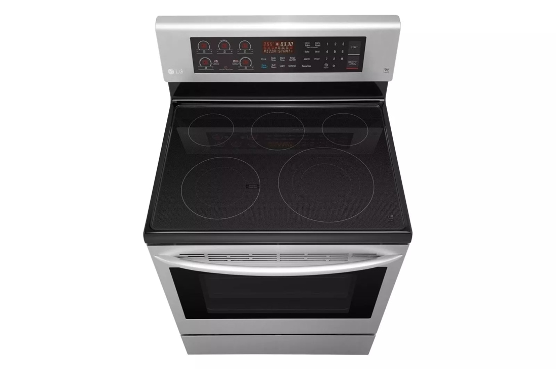 6.3 cu. ft. Electric Single Oven Range with EasyClean®