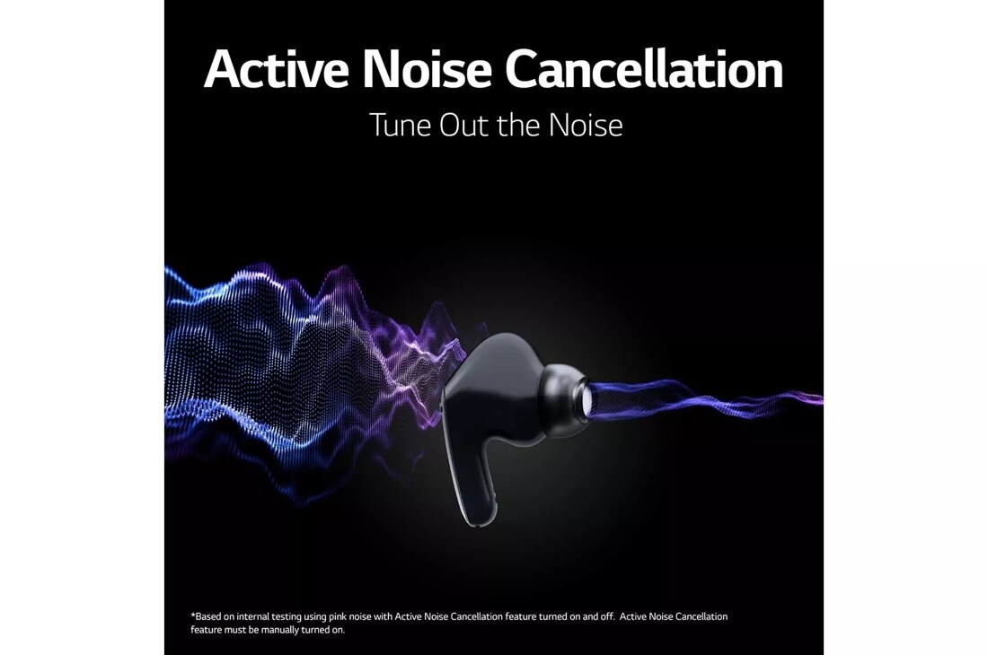 LG TONE Free FP5 - Active Noise Cancelling True Wireless Bluetooth Earbuds