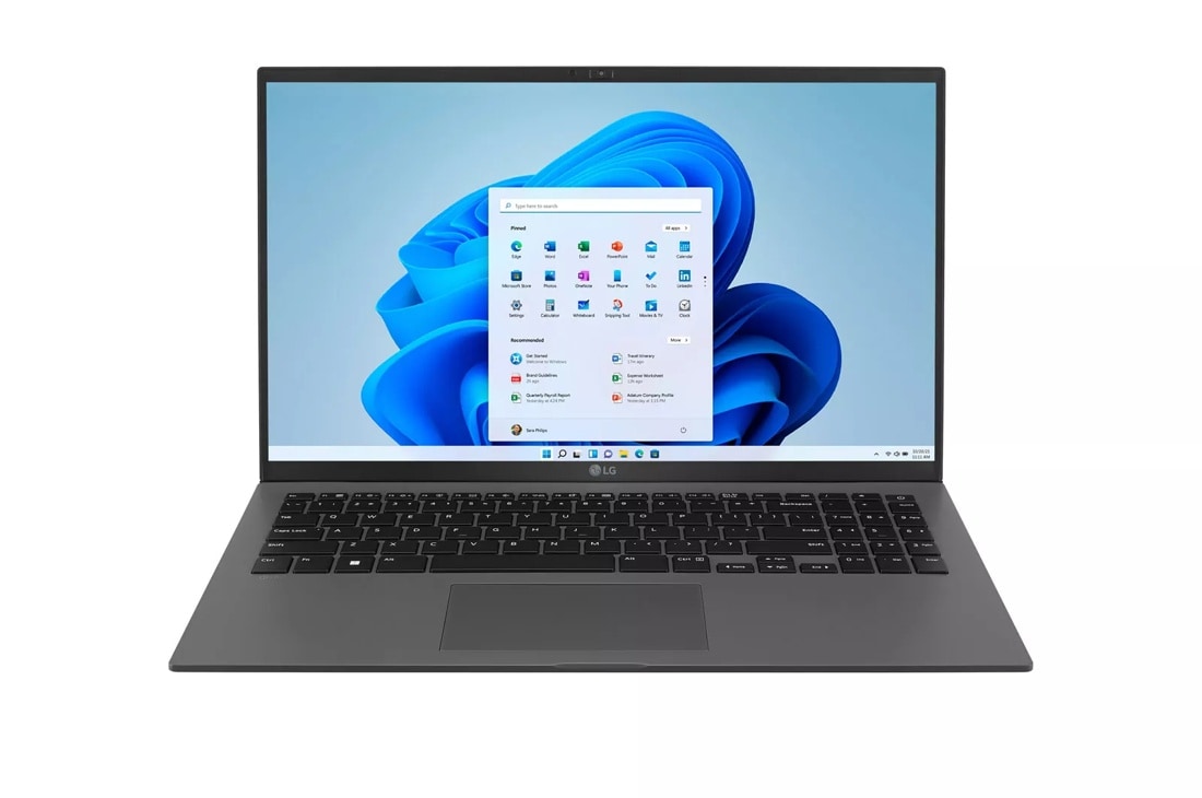 LG gram 15” Lightweight Laptop powered by Intel® Core™ i5, Windows 11 Home, 16GB RAM, 512GB SSD, Gray