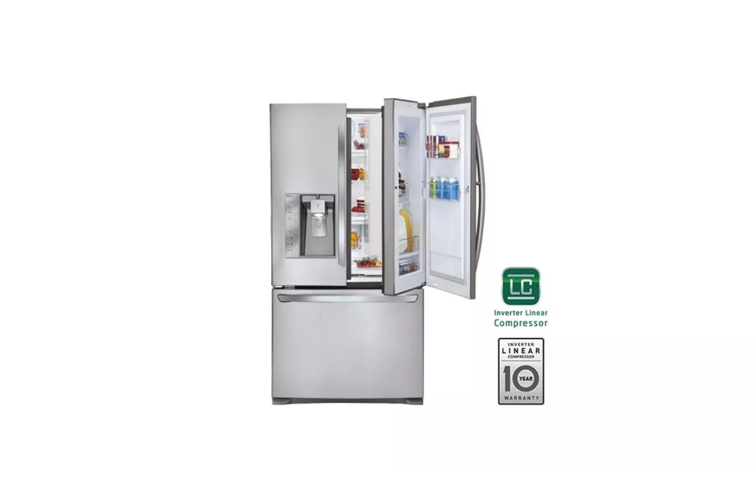 31 cu. ft. Super Capacity 3-Door French Door Refrigerator w/Door-in-Door®