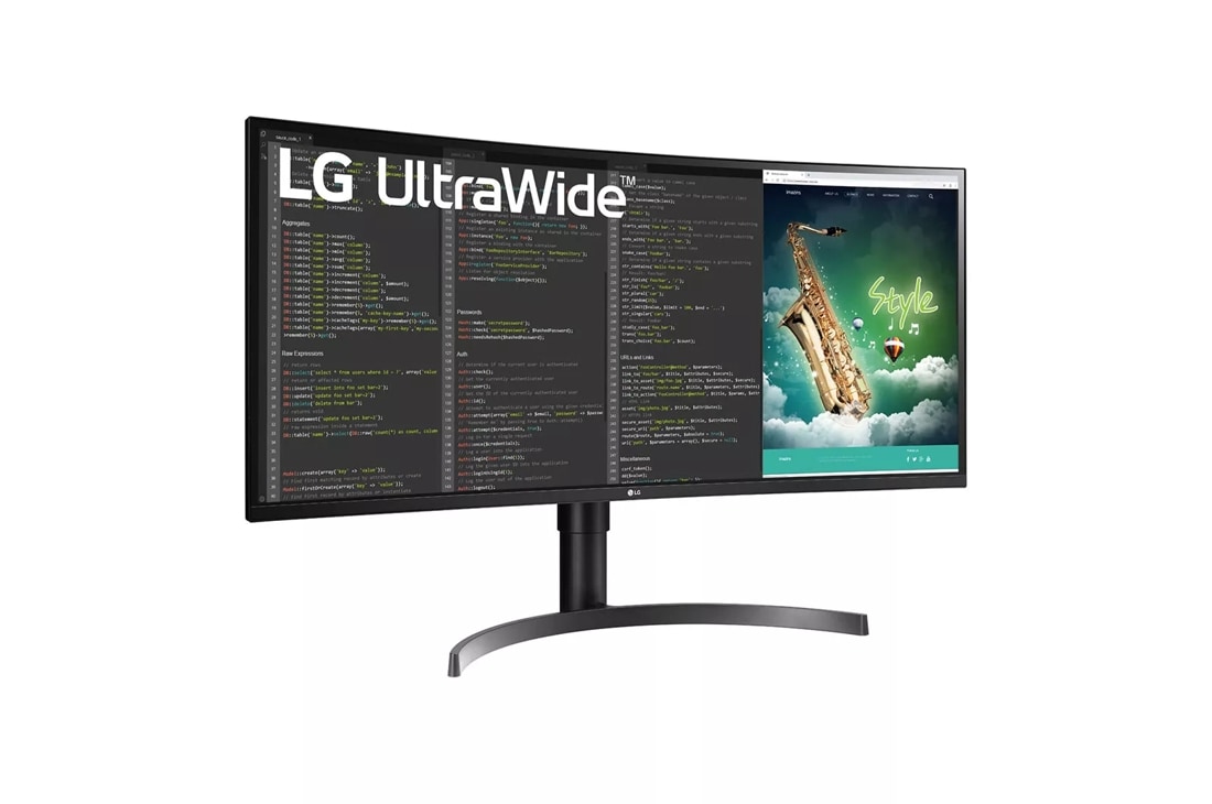 LG 34WQ75C-B 34 Curved UltraWide QHD IPS HDR 10 Built-in KVM Monitor 