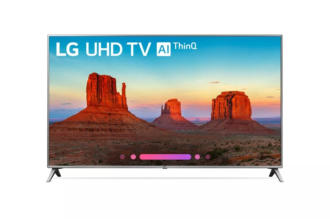 LG 55UK6500AUA: 55 Inch Class 4K HDR Smart LED UHD TV w/ AI ThinQ