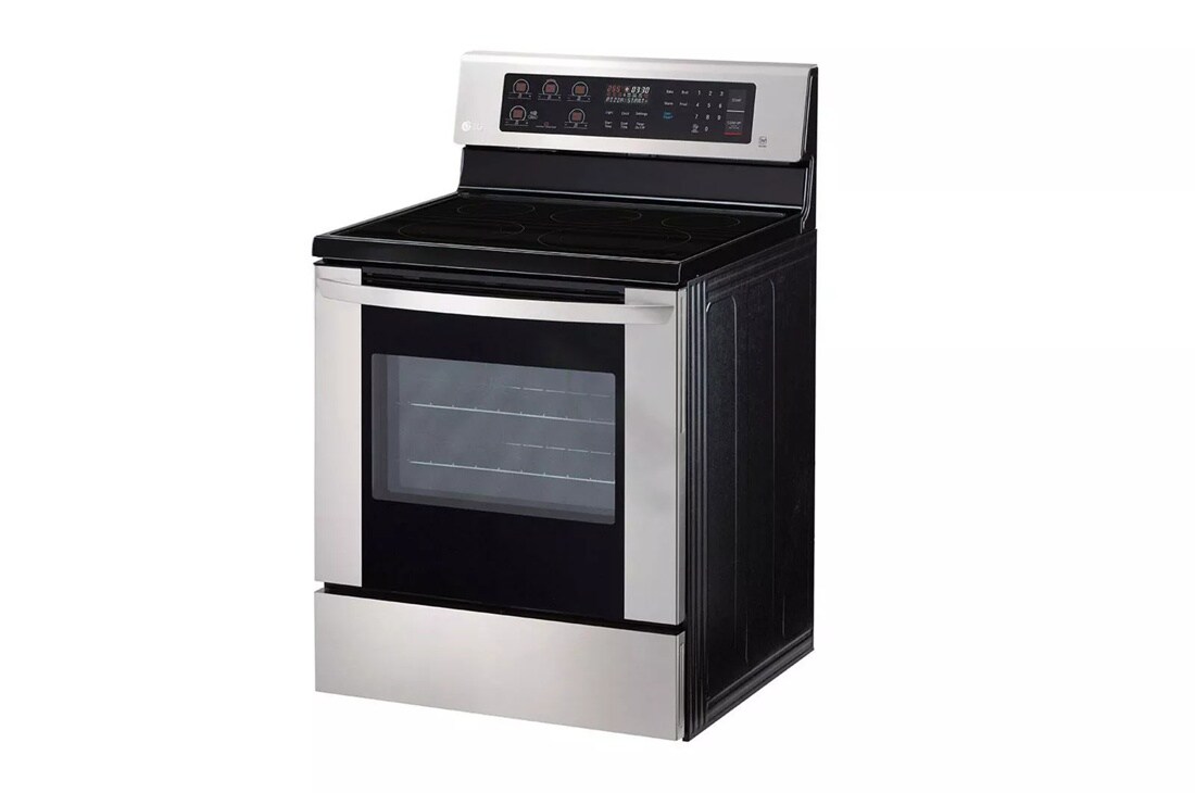 6.3 cu. ft. Electric Single Oven Range with EasyClean®