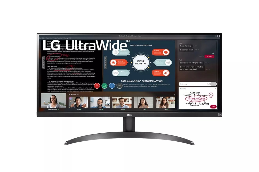 LG ウルトラワイドモニター 29WP500 29-inch UltraWide FHD HDR Monitor - 29WP500-B | LG USA
