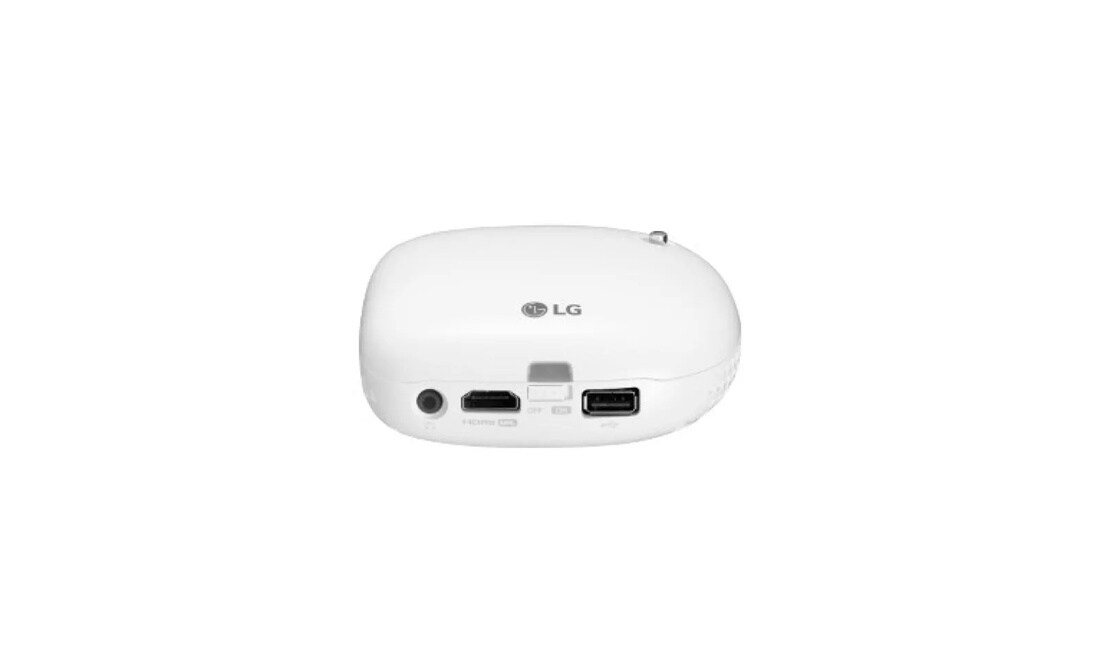 Minibeam LED Projector with Embedded Battery