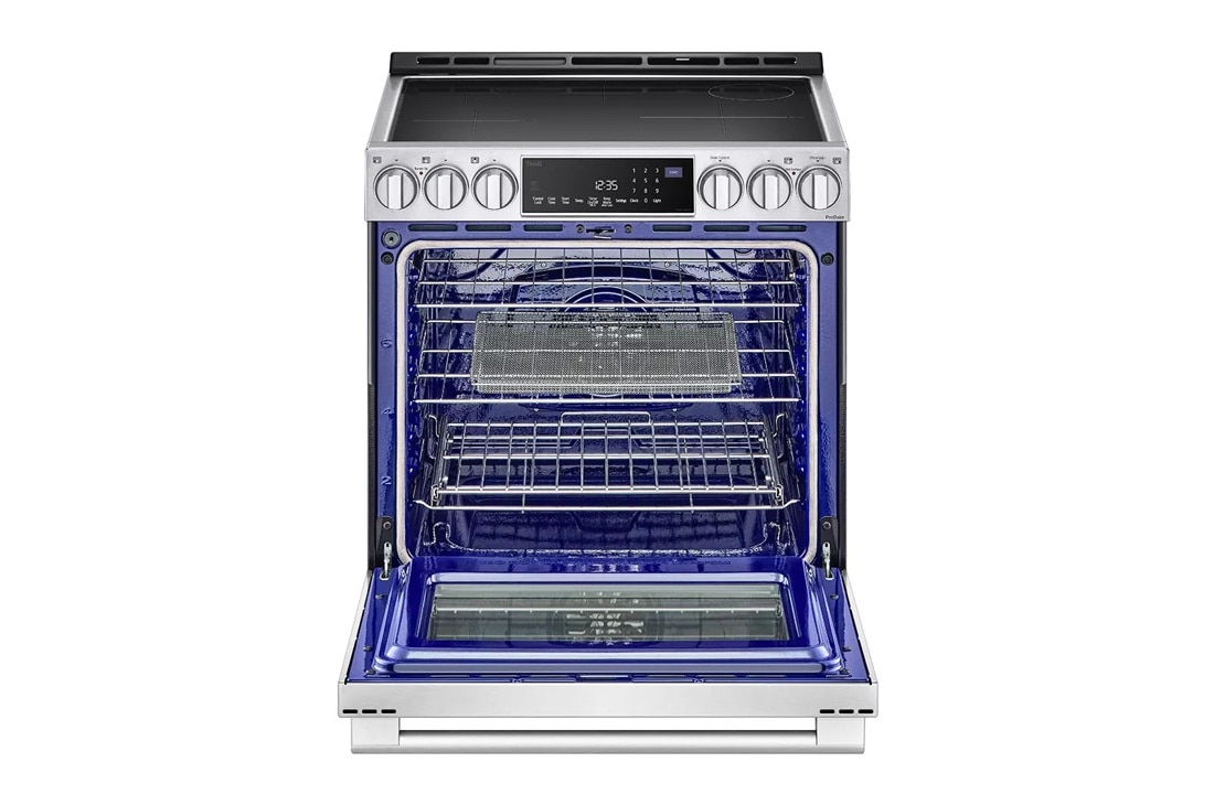 LG STUDIO 6.3 cu. ft. InstaView Induction Slide-in Range with Air Fry and Air Sous Vide