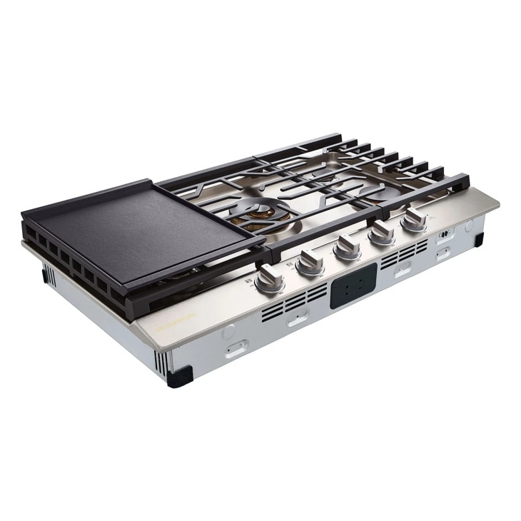 LG SIGNATURE 36-Inch UltraHeat™ Gas Cooktop - CBGU3639X | LG USA