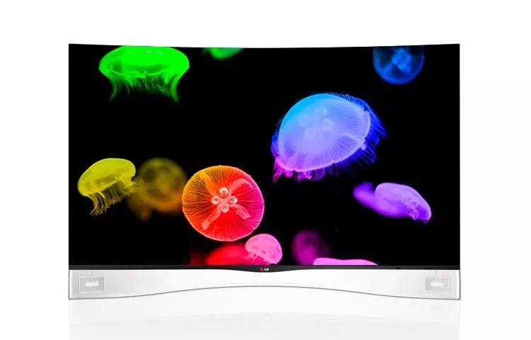 55" Class (54.6" Diagonal) 1080p Smart 3D Curved OLED TV