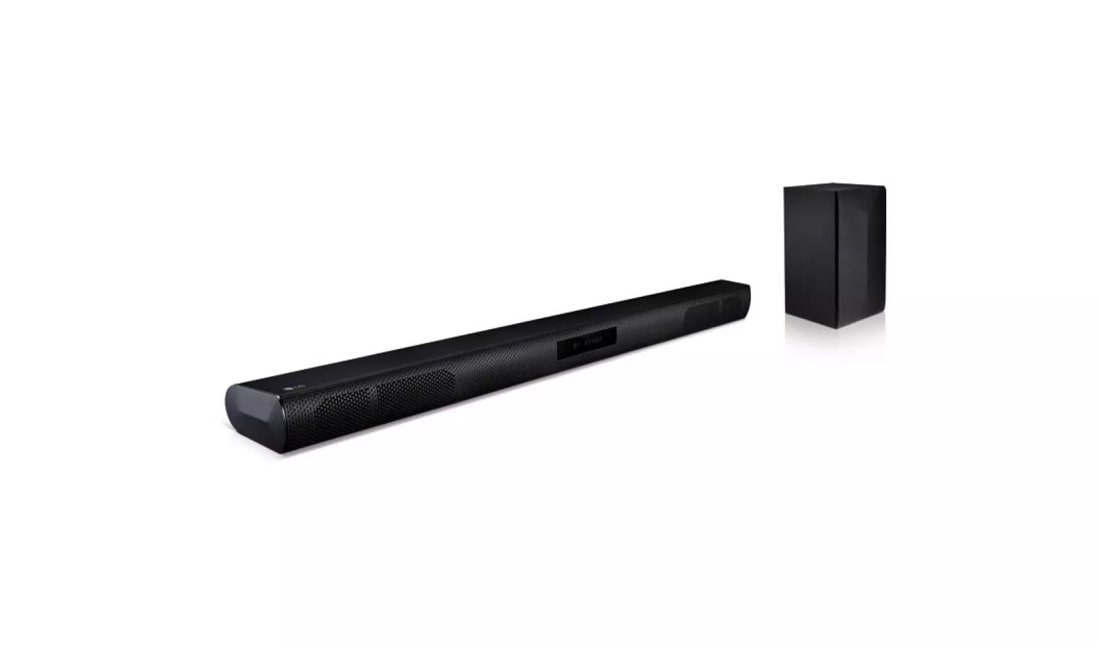 2.1ch 220W Sound Bar with Wireless Subwoofer