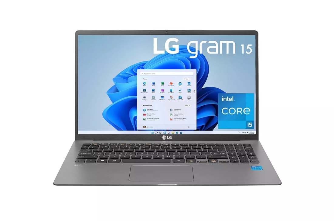 LG gram 15” Ultra-Lightweight and Slim Laptop with 11th Gen Intel® Core™ i5 Processor w/Intel® Iris® Xe Graphics