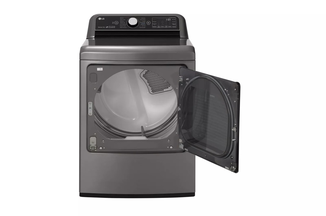 LG DLGX7801VE: 7.3 cu.ft. Gas Dryer with TurboSteam™ Technology