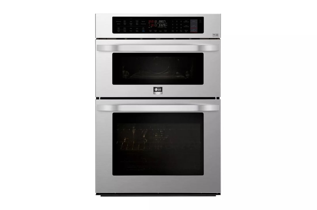 LG LSWC307ST LG STUDIO 1.7/4.7 cu. ft. Smart wi-fi Enabled Combination Double Wall Oven