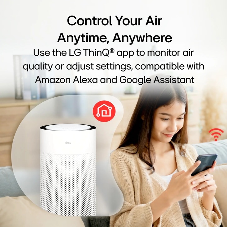 LG Puricare™ AeroHit with True HEPA Filter