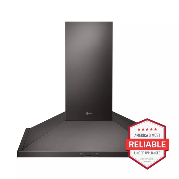 LG HCED3015D 30'' Wall Mount Chimney Hood