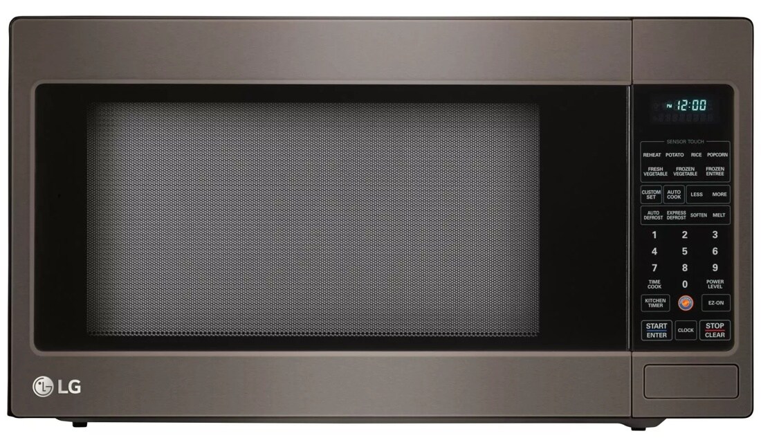 LG Black Stainless Steel Series 2.0 cu. ft. Countertop Microwave Oven with EasyClean®