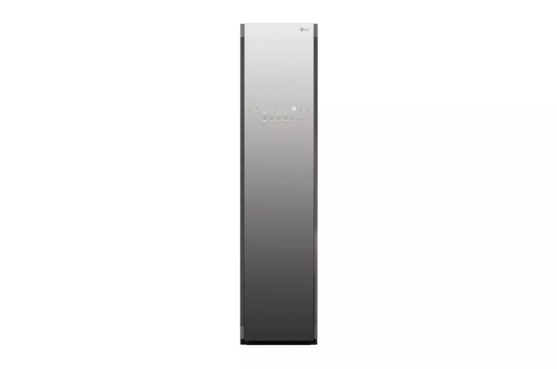 LG S3MFBN Styler Mirror Steam Closet front view 