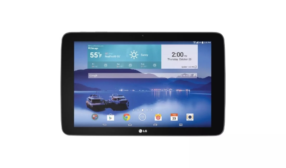 LG A big and bright display is the perfect canvas to create