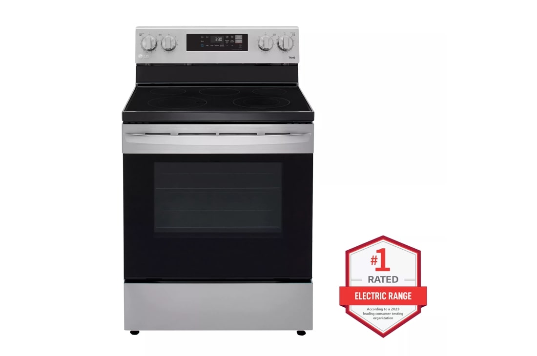 LG LREL6321S 6.3 cu ft. Smart Wi-Fi Enabled Electric Range with EasyClean®