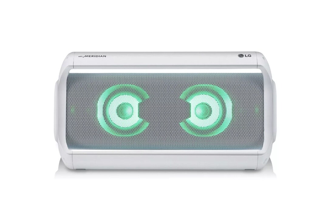 LG XBOOM GO PK7W Water-Resistant Bluetooth Speaker with up to 22 Hour Playback