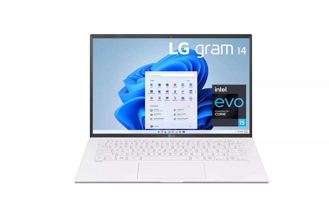 LG gram 14'' Ultra-Lightweight and Slim Laptop with Intel® Evo 