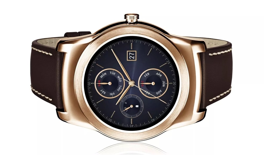 LG W150: Watch Urbane - Gold Smartwatch | LG USA